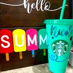Starbuck color changing cups